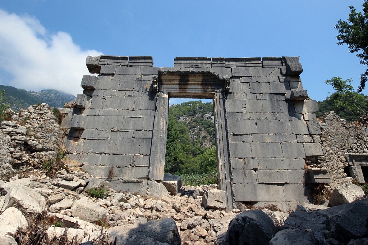 Руины города Олимпос Кемер