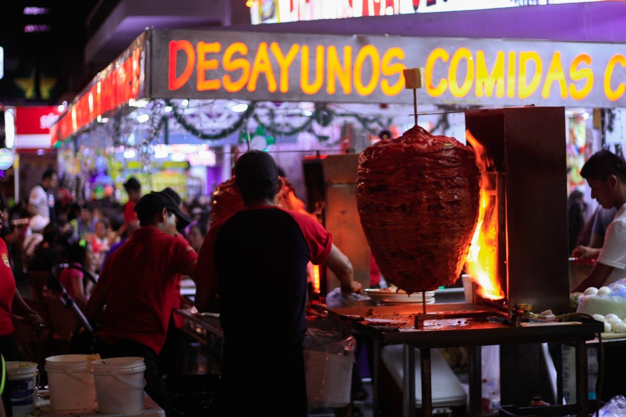Уличная еда в Мексике
