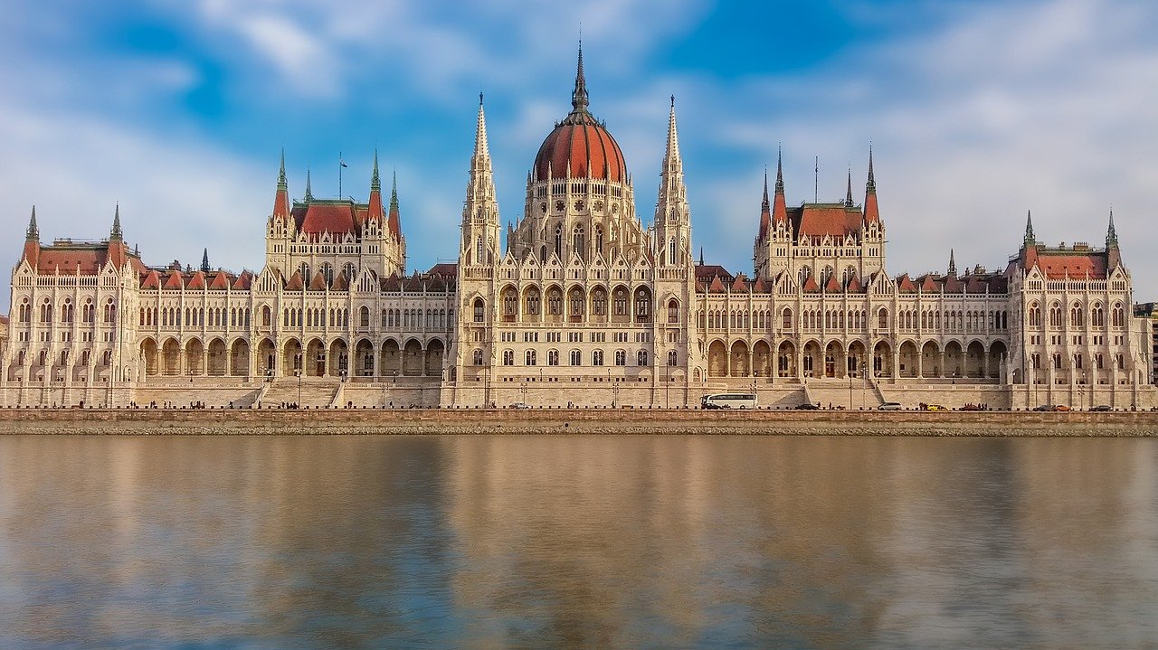 Будапешт. Здание Венгерского парламента