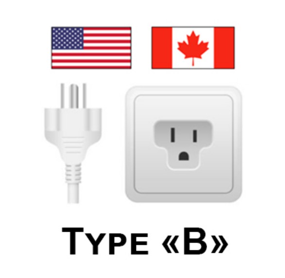 Розетка типа B