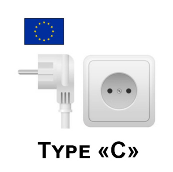 Розетка типа C