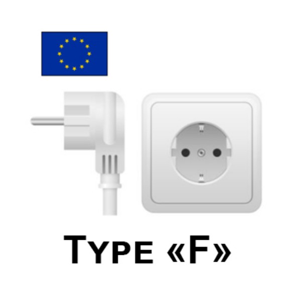 Розетка типа F