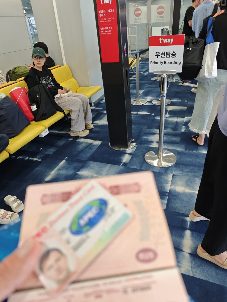 Priority Bording with APEC