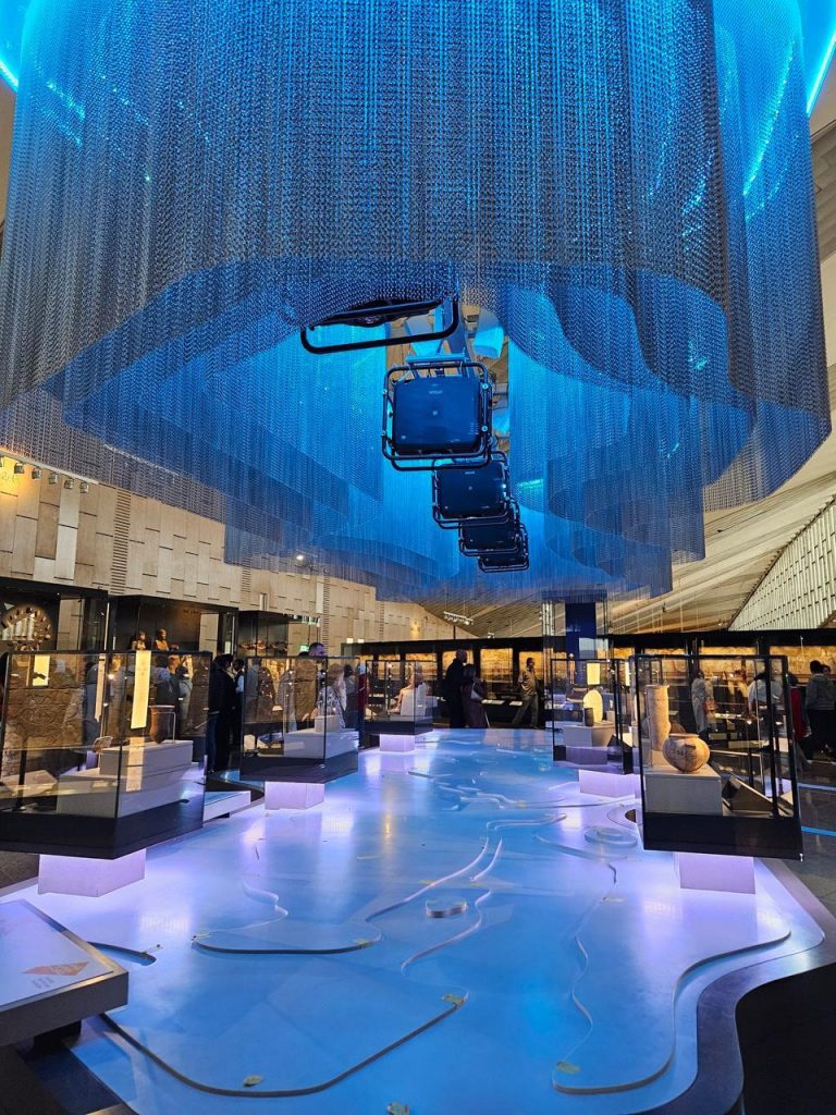 Множество площадок музея